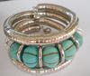 Retail Luxury Turquoise Bracelets Bangle lowest price Christmas gift, free shipping #3389