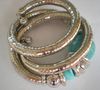 Retail Luxury Turquoise Bracelets Bangle lowest price Christmas gift, free shipping #3389