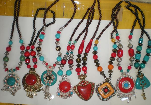 Традиционные этические ожерелье Тибетский ювелирные изделия женщина ожерелье ювелирные изделия низкая цена корабль в течение 1 рабочих дней 22 шт. / лот #3399