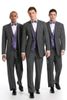 Stuzzo di nozze di smopo del nuovo smokos su misura del vestito di nozze dello sposo del nuovo sposo (giacca + pantaloni + cravatta + giubbotto) Boy Suit Fashion Avory 4866