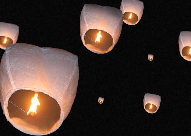 2021 Chinese Kongming Paper Lanterns SKY Balloon Kongming Wishing