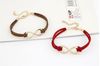 Fashion Infinity bracelet Eight cross bracelet bangle jewelry!Free shipping!! cRYSTAL sHOP