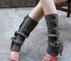 2015 button down twist Knitted Leg Warmers Stocking Socks Boot Covers Leggings Tight 20 pairs/lot mixed colors #3424