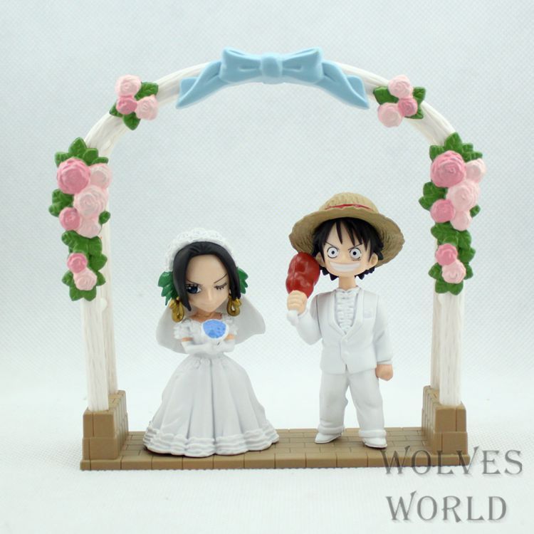 one piece boa hancock and luffy wedding