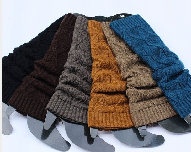 Höst Vinter Koreal Style Stickade benvärmare Strumpor Stövlar Lock Leggings Tight 24 Pare / Mixed Colors # 3426