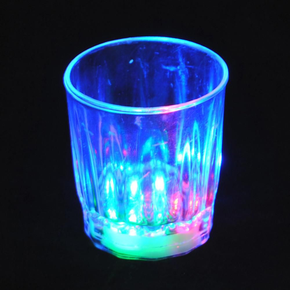 Bicchieri LED Flash shot cup Natale Halloween Forniture Festival CUP club neon tazza festa di compleanno tazza colorata 120 pezzi