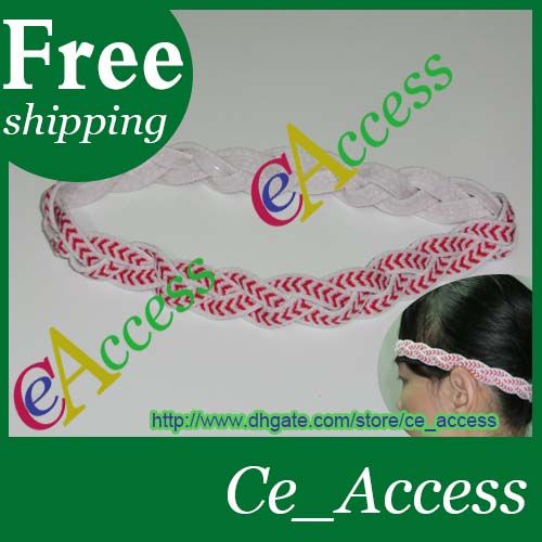 Baseball Flätat Headband Sports Non Slip Headband Baseball Ribbon Headband