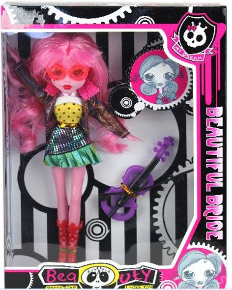 monster high doll height