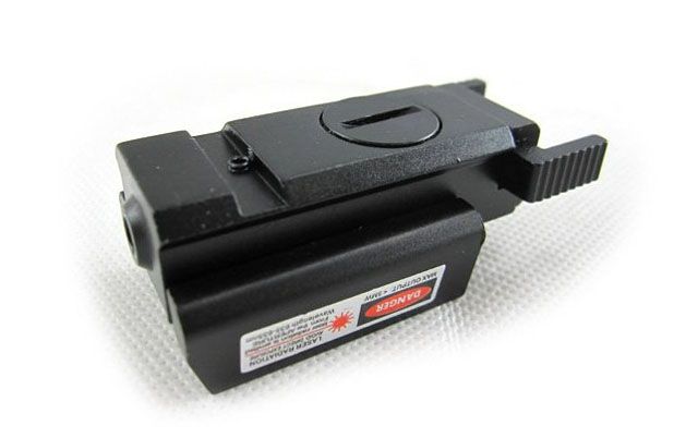 Tactiacl GDH Kompakt Tabanca Kırmızı Lazer Sight Kapsam Siyah