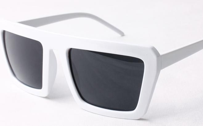 white square frame sunglasses