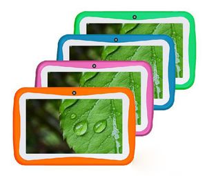 Çocuklar Wifi GB Çift Kamera Çalışması ve Oyunlar Uygulamalar Renkli için BENEVE Çocuk Tablet PC inç RK2926 Android