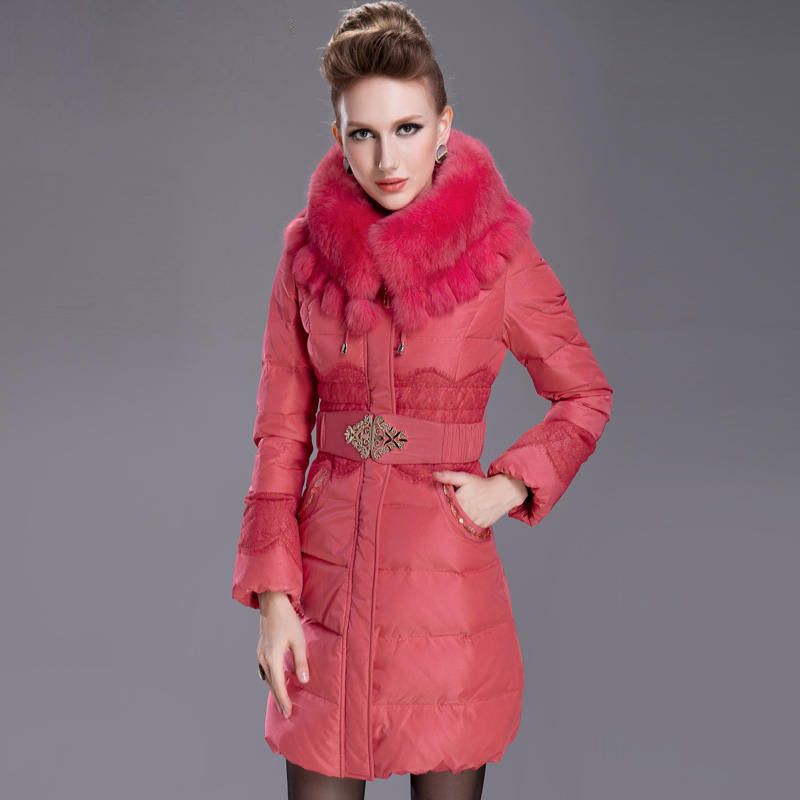 European Down Coats Fashion Women's Coat 2017