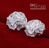 925 silver plated earrings Fashion 28 style mixed