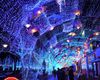 White 1000 LED 10m*3m Curtain Lights,Christmas ornament lights,Flash LED Colored lights,Waterproof wedding light strip fairy lighting
