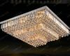 nimi143 L50/60/70/80/90/100/120cm LED Crystal Rectangular / Square Ceiling Light Lamp Lighting For Living Room Dining Bedroom