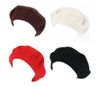 New Women Soft Wool Warm Women Felt French Beret Beanie Hat Cap Tam 24pcs/lot Free shipping