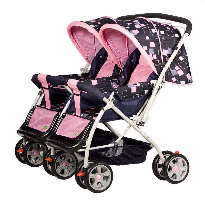 pink girl strollers