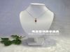 Jewelry Display Necklace Stand Mannequins Black Velvet 18cm Height Small Bust Wholesale