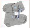 WHITE SILVER FIBER CONDUCTIVE SOCKS FOR EMS/TENS MASSAGE MACHINE WITH CABLE 5PAIRS/LOT FREE-SHIPPING