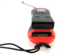 Whistle USB 2.0 T-Flashメモリカードリーダー、TFカードリーダー、マイクロSDカードリーダーDHLフェデックス送料無料500PS