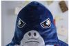 Animal Blue Shark Unisex Volwassen Flanel Onesies Pyjama Kigurumi Jumpsuit Hoodies Nachtkleding Cosplay voor volwassenen (exclusief slippers)