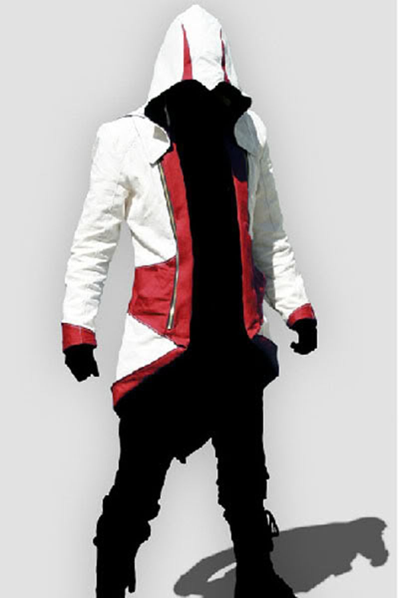 Compra NOVEDAD.Assassins Creed III Conner Kenway Abrigo Chaqueta Con Capucha  Cosplay Barato | Entrega Rápida Y Calidad | Es.Dhgate