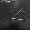 500pcs Stainless steel Head Pins Earring Craft Jewelry Making Pendants Pins Flat Head Findings 35mm6019835