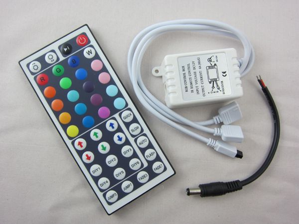 

Новый двойной выходной контроллер availab двухсторонний 12 В 44 ключи LED контроллер ИК