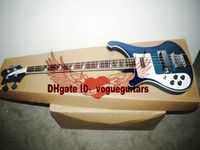Custom 4 strings zurdo 4003 Bass Blue diapasón de palisandro Guitarra Eléctrica Bajo Envío Gratis