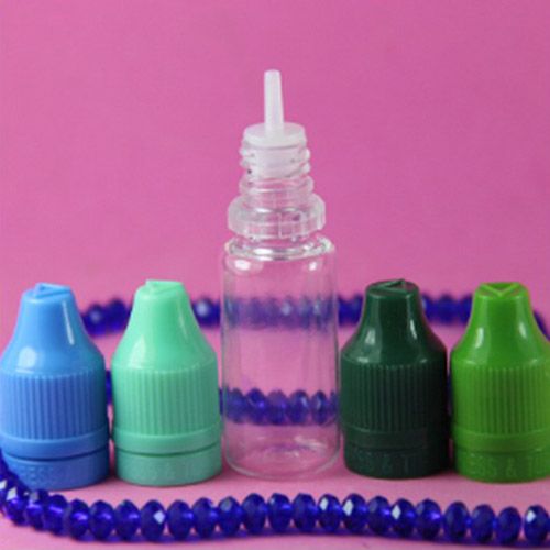 Renkli 500 adet 5ml 10ml 15ml 20ml 30ml 50ml boş E sıvı plastik damlalıklı şişeler çocuk geçirmez şişe kapakları iğne ipuçları e sıvı