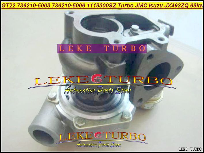 Venta al por mayor nuevo turbocompresor de turbina GT22 736210-5003 736210-5005 736210-5007 1118300SZ para JMC para motor ISUZU JX493ZQ 68KW