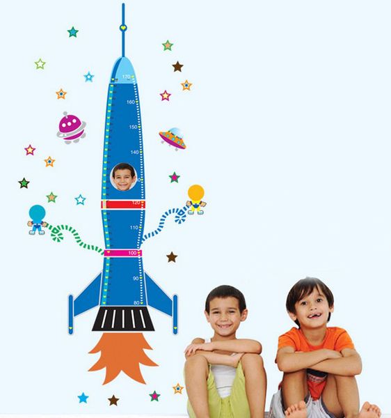 Space Rocket Height Chart