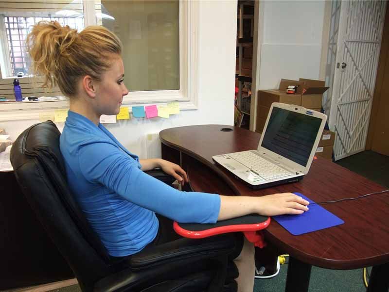 RestMan Computer Arm Support Rest Chair Desk Armrest Ergonomic Mouse