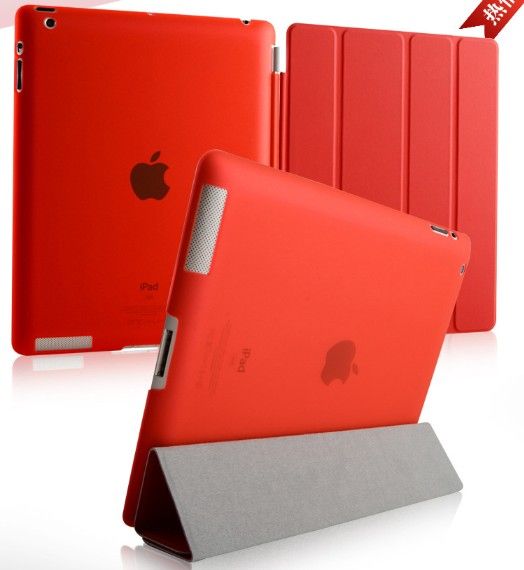 new pu leather case smart cover for ipad air air 2 ipad 2 3 4 5 6
