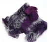 Wholesale - Beautiful Rabbit Fur Gloves Lady's Winter Fingerless Mmulti-colored Half-fingers Glove Free Shipping