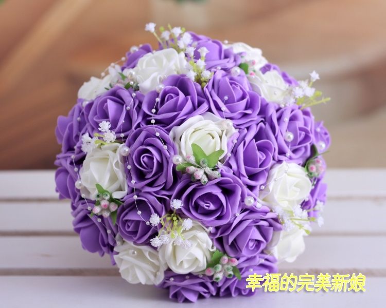 In Stock Beautiful Wedding Bouquet Lavender Lilac Perfect Wedding
