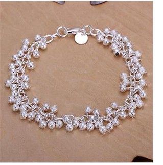good top Free Shipping hot sale 925 Sterling Silver fashion jewelry 18K new bracelet-image-175451278