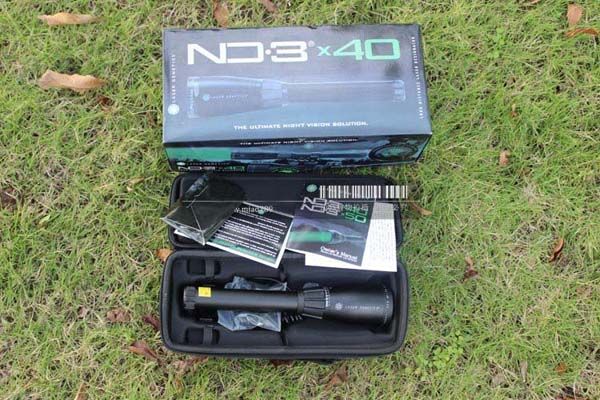 Tactical Green Laser ND3 x40 Light Designator with Adjustable Scope Mount