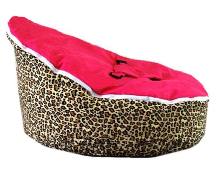 2020 Baby Bean Bag Chair With Leopard Print Original Doomoo Seat