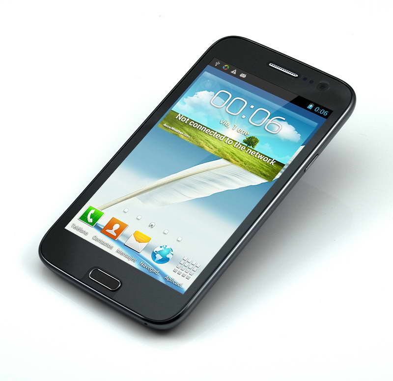 Android 4.2 GPS WIFI MTK6575 Quad Band Dual SIM Dual Core F7100 3G Smart Mobile Cell Phone