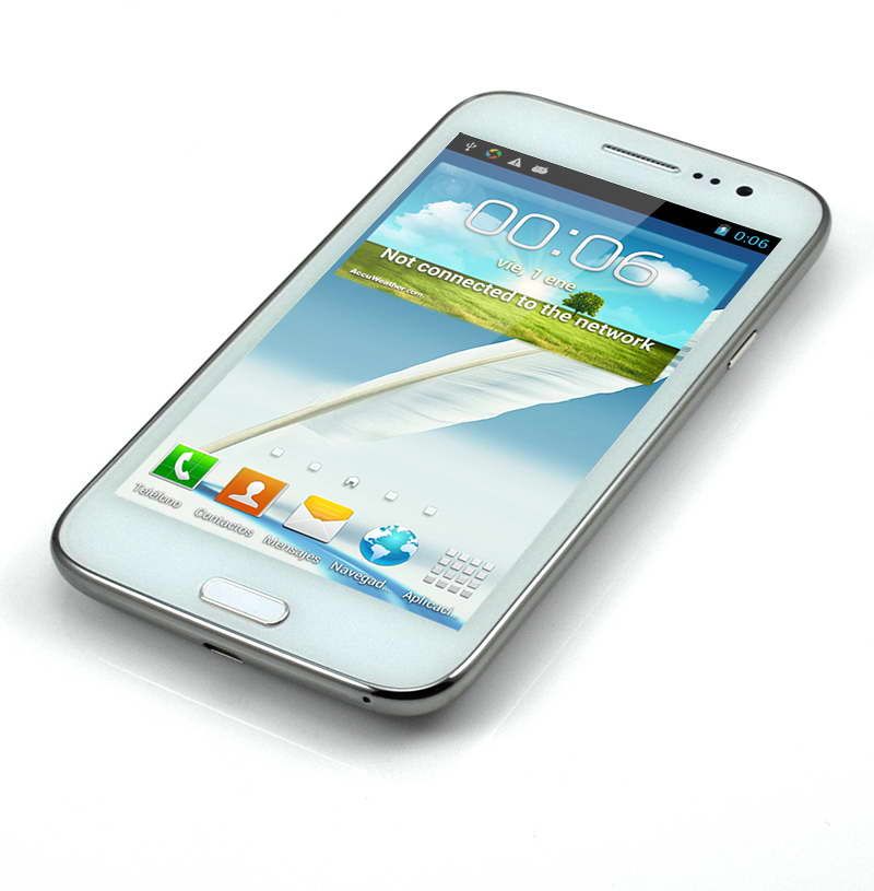 Android 4.2 GPS WIFI MTK6575 Quad Band Dual Sim Dual Core F7100 3G Smart Mobile Mobiltelefon