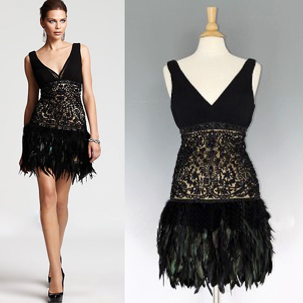 short cocktail dresses with fringe