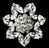 Brillant marquise verre cristal grande broche mariage fête bal broche accessoire