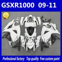 Kit de carenaje negro blanco de alta calidad para Suzuki GSX-R1000 2009 2010 2011 K9 Failes de posventa Conjunto GSXR 1000 09 10 11GSXR1000 + 7 Regalos DF3
