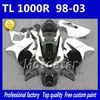 FAIRING BODYWORK SET FÖR SUZUKI TL1000R 98 99 00 01 02 03 ABS FAIRINGS KIT TL1000 R TL 1000R 1998-2002 2003 MOTORCYCLE FAIRING