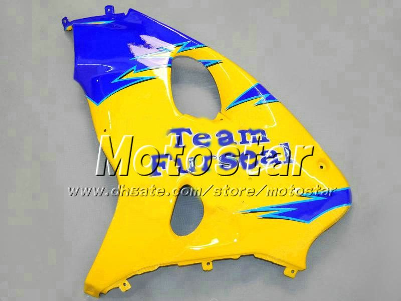 7 geschenken ABS blauw geel zwart motorfiets stroomlijnkappen voor SUZUKI TL1000R 98-03 freeship kuip kit TL 1000R 1998 1999 2000-2003 body kuip