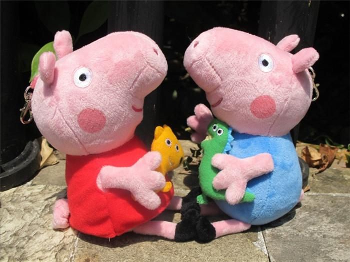 george dinosaur plush toy