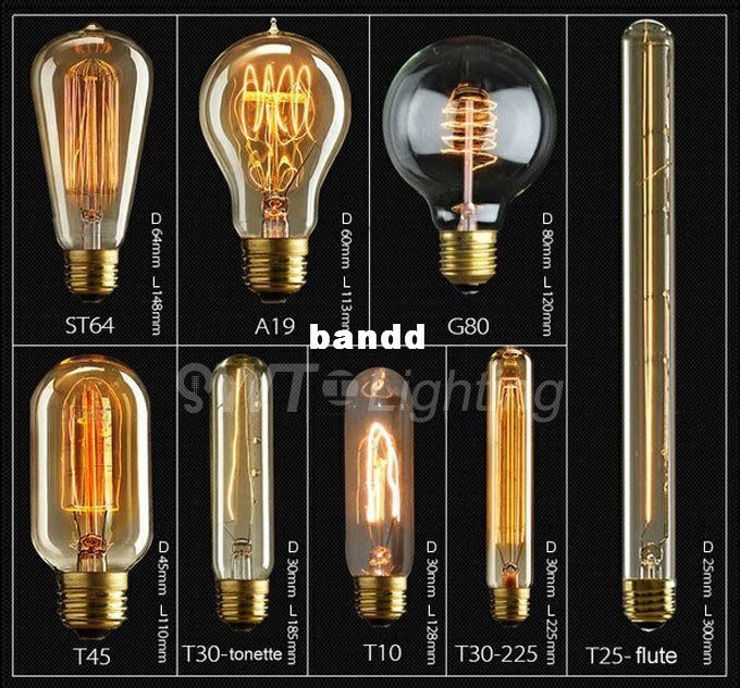 Factory Price Traditional Edison Classic Silk Light Bulb Vintage
