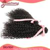 3pcs / lot hårförlängning Peruvian Curly Wave Mänskligt hår 8 "-30" Obehandlat hårväft Naturfärg 7A Grade Greatremy Drop Shipping