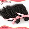 Greatremy® Hair Extensions Deep Curly 100% Humanhair 8-30 Brasiliansk Virgin Obehandlad Friseweft Weave Curly Natural Färg